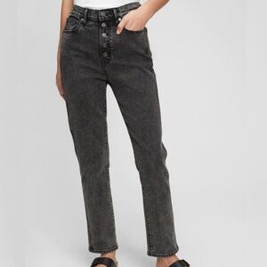GAP Black High Rise Jeans with Vintage Look